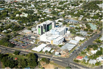 Aerial Photo of Rockhampton Base Hospital Aerial Photography