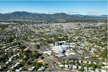 Aerial Photo of Rockhampton Base Hospital Aerial Photography