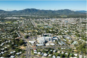 Aerial Photo of Rockhampton Base Hospital Aerial Photography