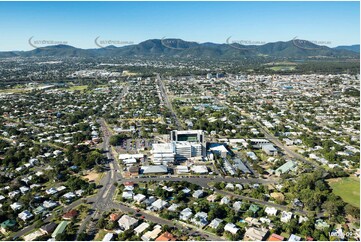 Aerial Photo of Rockhampton Base Hospital Aerial Photography