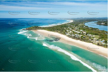 Letitia Spit at Fingal Head - NSW NSW Aerial Photography