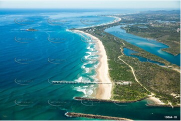 Letitia Spit at Fingal Head - NSW NSW Aerial Photography