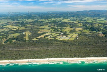 Byron Bay Bluesfest Site at Tyagarah NSW NSW Aerial Photography
