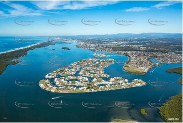 Aerial Photo Sovereign Island QLD Aerial Photography