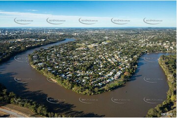 Aerial Photo of Yeronga and Brisbane River QLD Aerial Photography