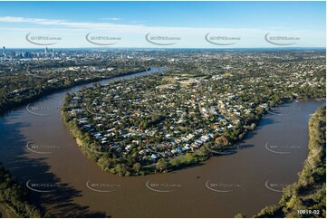 Aerial Photo of Yeronga and Brisbane River QLD Aerial Photography