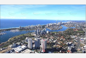 Sailing On The Gold Coast QLD Aerial Photography