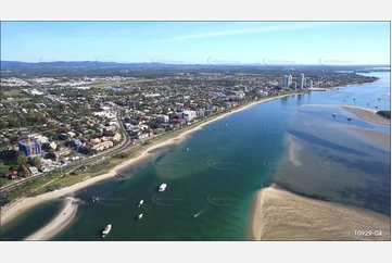 The Gold Coast Tourist Park & Broadwater QLD Aerial Photography