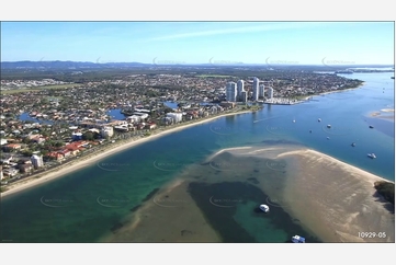 The Gold Coast Tourist Park & Broadwater QLD Aerial Photography