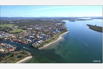 The Gold Coast Tourist Park & Broadwater QLD Aerial Photography