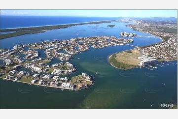 Aerial Video of Sovereign Island QLD Aerial Photography