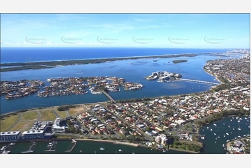 Aerial Video of Sovereign Island QLD Aerial Photography