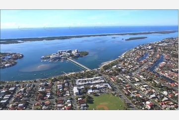 Aerial Video of Sovereign Island QLD Aerial Photography