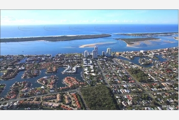 Aerial Video of Sovereign Island QLD Aerial Photography