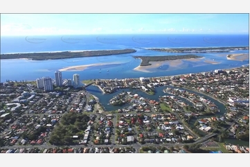 Aerial Video of Sovereign Island QLD Aerial Photography