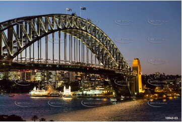 Sydney Opera House at Dusk Aerial Photography