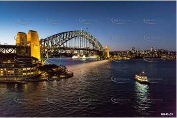 Sydney Opera House at Dusk Aerial Photography