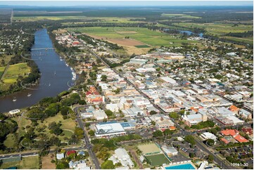 Aerial Photo Maryborough QLD Aerial Photography