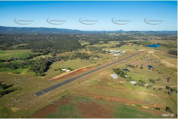 Aerial Photo of Gympie Airport - Kybong QLD Aerial Photography