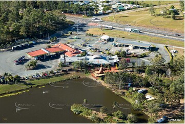 Matilda Road House on the Bruce Hwy at Kybong QLD Aerial Photography