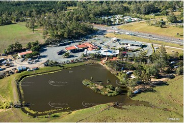 Matilda Road House on the Bruce Hwy at Kybong QLD Aerial Photography