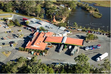 Matilda Road House on the Bruce Hwy at Kybong QLD Aerial Photography