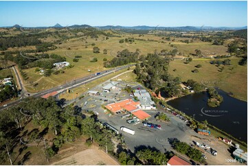 Matilda Road House on the Bruce Hwy at Kybong QLD Aerial Photography