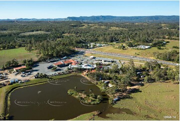 Matilda Road House on the Bruce Hwy at Kybong QLD Aerial Photography