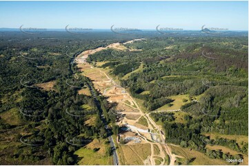 Farm Land & Mt Cooroora at Federal near Pomona Aerial Photography