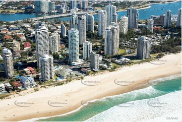 Aerial Photo Main Beach QLD Aerial Photography