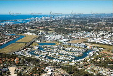 Aerial Photo Biggera Waters QLD Aerial Photography