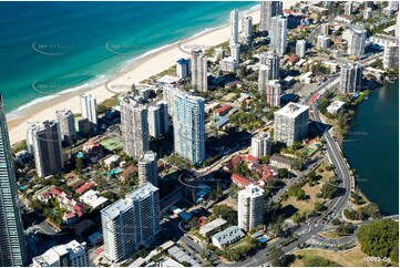 Aerial Photo Surfers Paradise QLD Aerial Photography