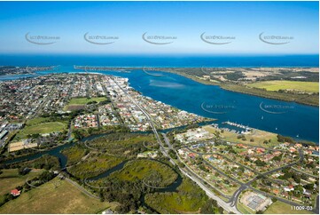 Ballina on the Richmond River Aerial Photography