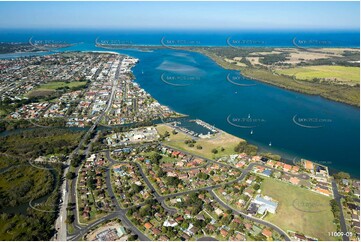 Ballina on the Richmond River Aerial Photography