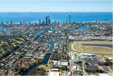 Aerial Photo of Bundall - Gold Coast QLD Aerial Photography