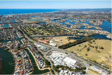 Aerial Photo of Carrara - Gold Coast QLD Aerial Photography