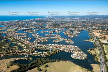 Clear Island Waters - Gold Coast QLD Aerial Photography