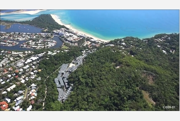Noosa River Bar Entrance QLD Aerial Photography