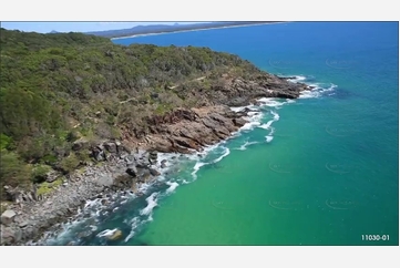 Dolphin Point - Noosa National Park QLD Aerial Photography