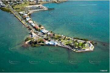 Aerial Photo of Cleveland & Raby Bay QLD Aerial Photography