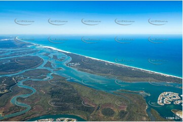 Tipplers Passage & South Stradbroke Island QLD Aerial Photography