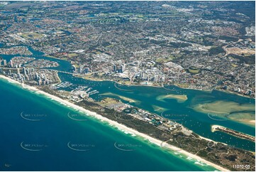 A view of Southport from 8000ft QLD Aerial Photography