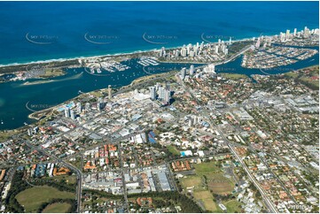 A view of Southport from 8000ft QLD Aerial Photography