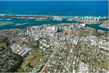 A view of Southport from 8000ft QLD Aerial Photography