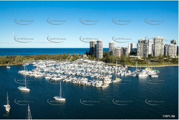 Boat Harbour & Palazzo Versace Gold Coast QLD Aerial Photography