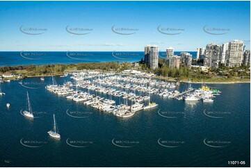 Boat Harbour & Palazzo Versace Gold Coast QLD Aerial Photography