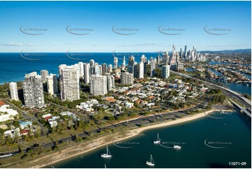 Boat Harbour & Palazzo Versace Gold Coast QLD Aerial Photography