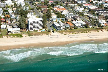 Aerial Photo Mermaid Beach QLD Aerial Photography
