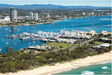 Aerial Photo of Main Beach QLD Aerial Photography
