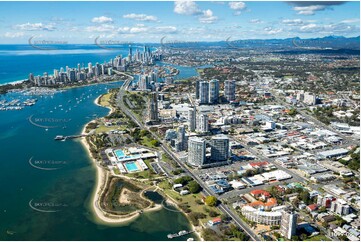Aerial Photo Southport QLD Aerial Photography